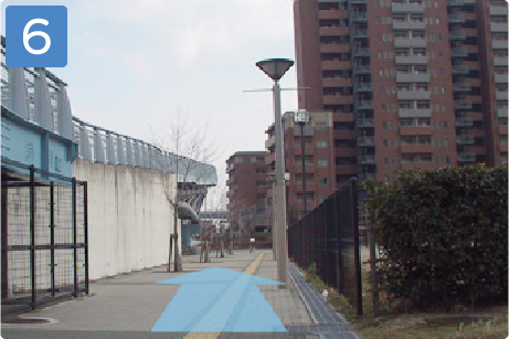 阪神「春日野道駅」からの道順06